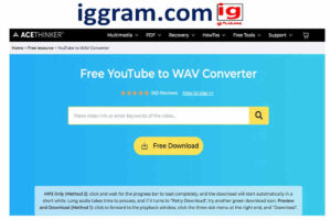 Top 5 Best youtube to wav Converter