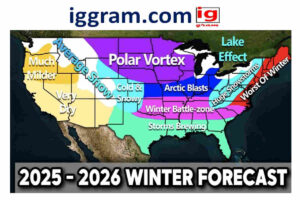 Discover 2025-2026 winter weather predictions in US