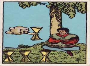 4 of cups