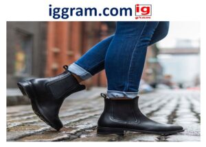 leather Chelsea boots