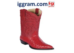 women’s red cowboy boots