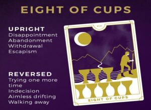 8 of cups love