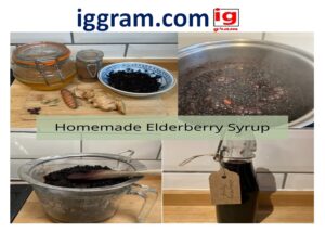 homemade elderberry syrup