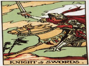 Knight of Swords tarot