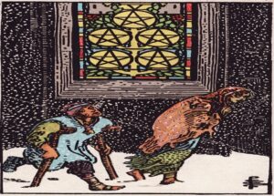 5 of Pentacles reversed