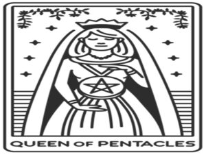 Queen of Pentacles upright
