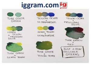 colors that make green