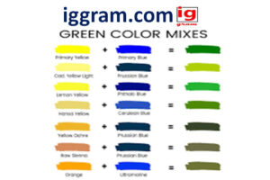 what colors make green