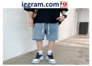 denim shorts for men