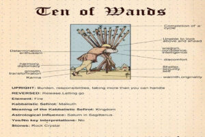10 of wands