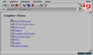 Gopher protocol
