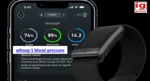 whoop 5 blood pressure