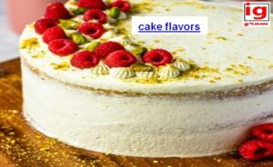 cake flavors
