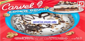 carvel ice cream cake