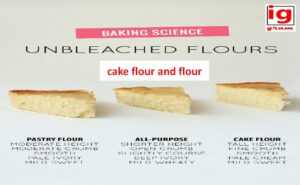 Cake flour and flour