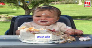 trendy smash cake